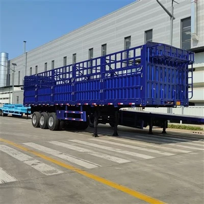 Fence Semi Trailer Sab Phab Ntsa Semi Trailer Tso Sab Phab Ntsa Trailer