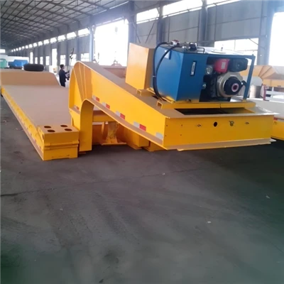Ntau Dua Qag Tshem Tawm Tshem Tawm Discosable Gooseneck Pem Hauv Ntej Load Lowbed Lowboy 100 TUJ QUB Semi Trailer